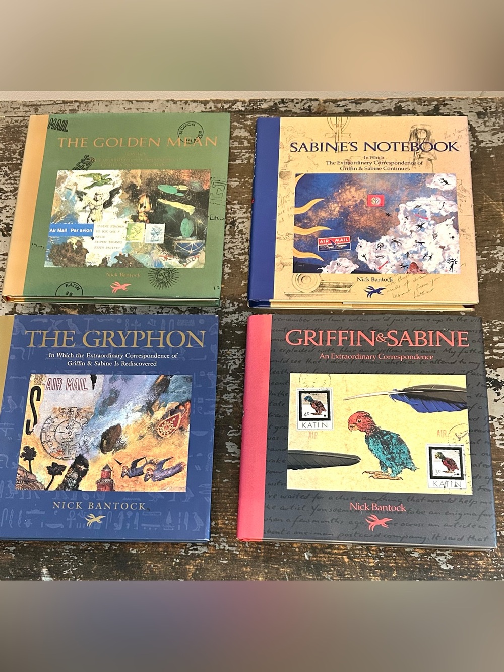 4 Griffin & Sabine Book Series - Colorful Covers (Multicolor)